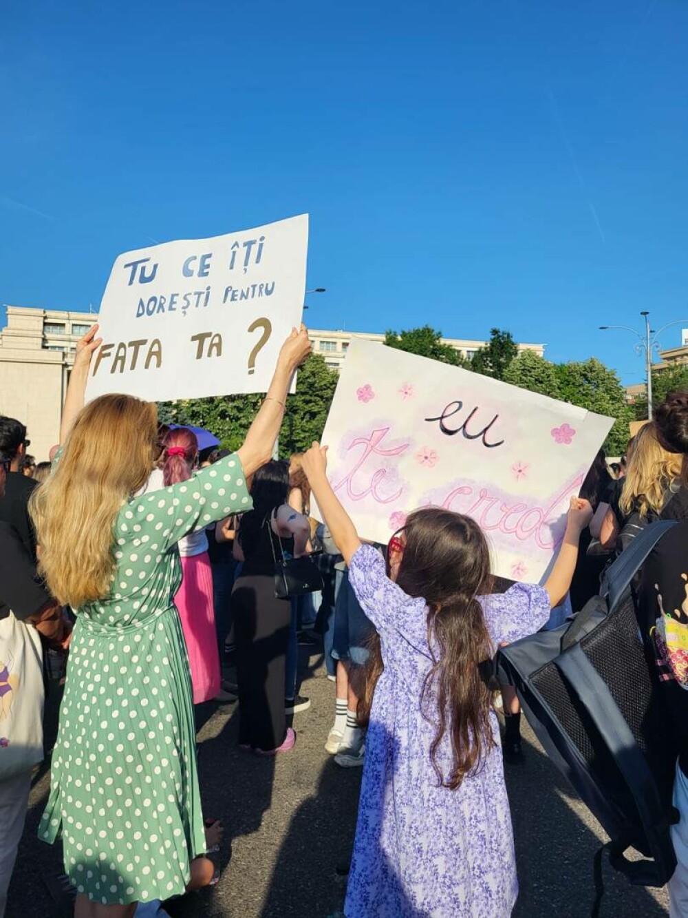 Protest la Guvern, după crima din Cosmopolis. Femicidul, cerut ca infracțiune distinctă în Codul Penal. „Ne-am săturat” - Imaginea 3