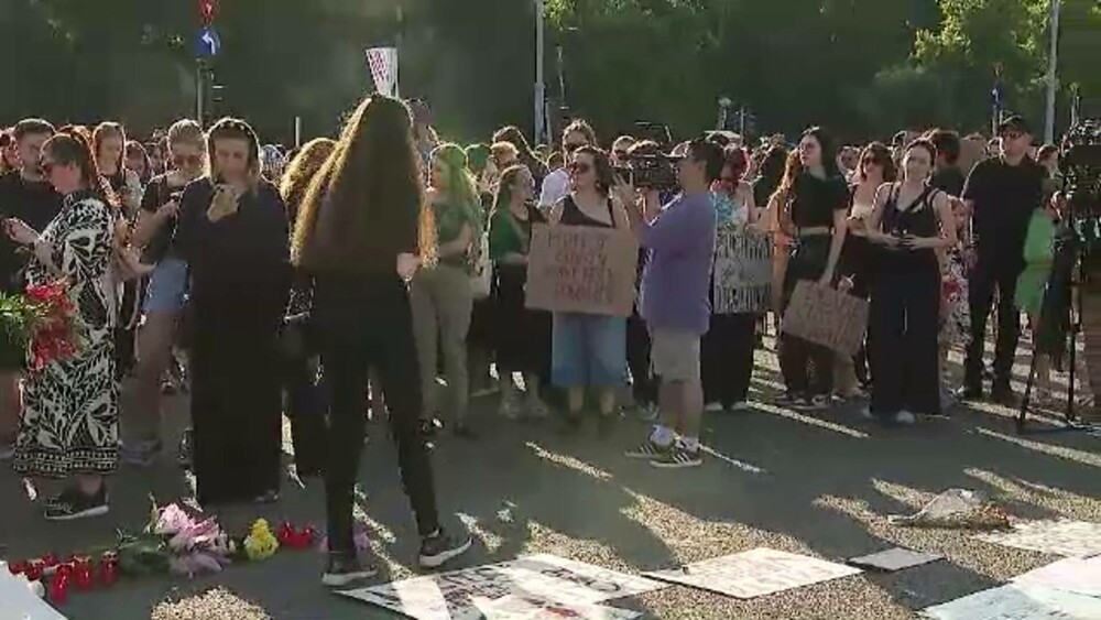 Protest la Guvern, după crima din Cosmopolis. Femicidul, cerut ca infracțiune distinctă în Codul Penal. „Ne-am săturat” - Imaginea 9
