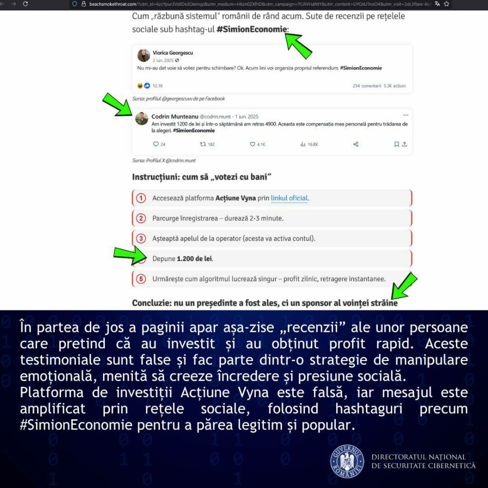 Nouă tentativă de fraudă, propagată printr-o pagină de Facebook cu milioane de urmăritori. Cum să nu cazi în plasa escrocilor - Imaginea 2