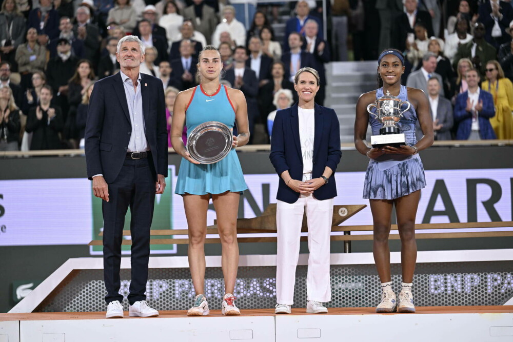 Coco Gauff a învins-o pe Aryna Sabalenka și este noua campioană de la Roland Garros.
FOTO&VIDEO - Imaginea 8