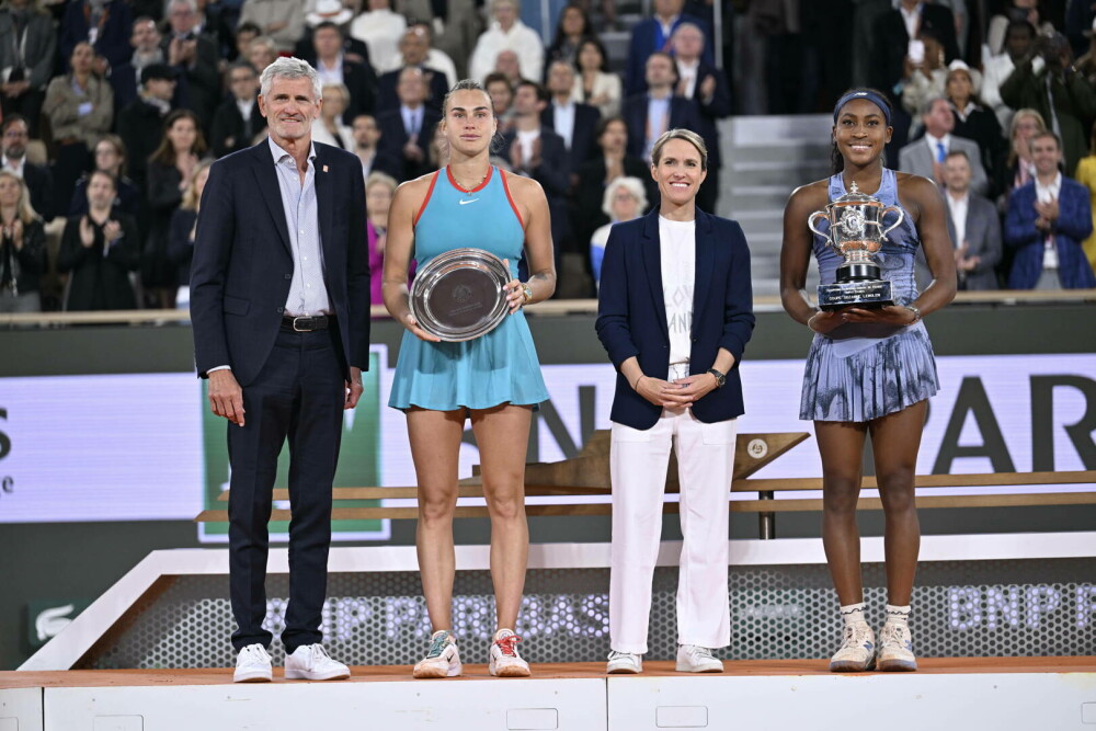 Coco Gauff a învins-o pe Aryna Sabalenka și este noua campioană de la Roland Garros.
FOTO&VIDEO - Imaginea 9
