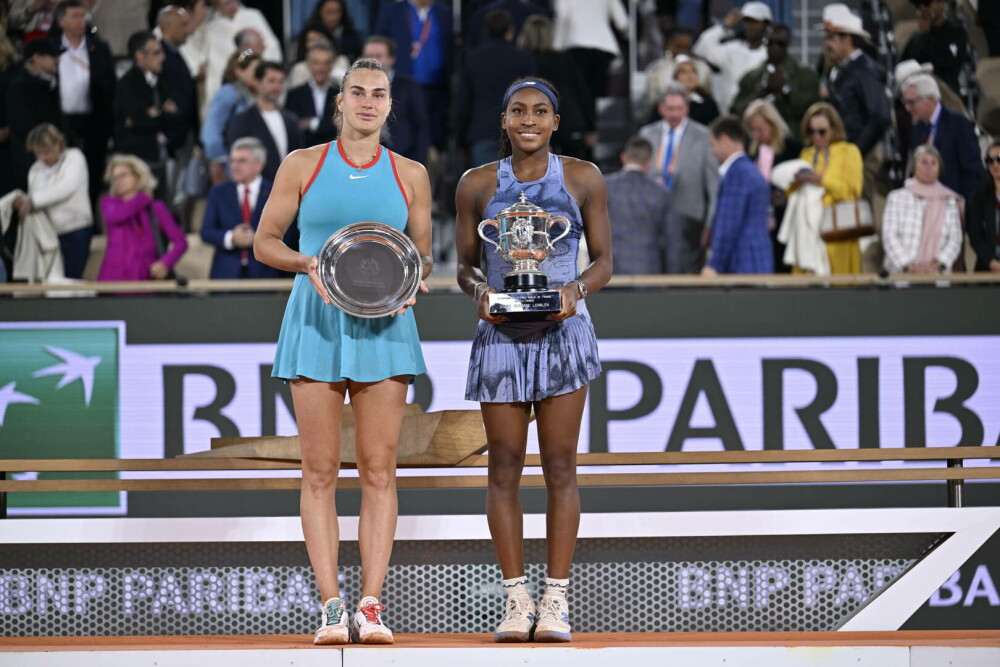 Coco Gauff a învins-o pe Aryna Sabalenka și este noua campioană de la Roland Garros.
FOTO&VIDEO - Imaginea 12