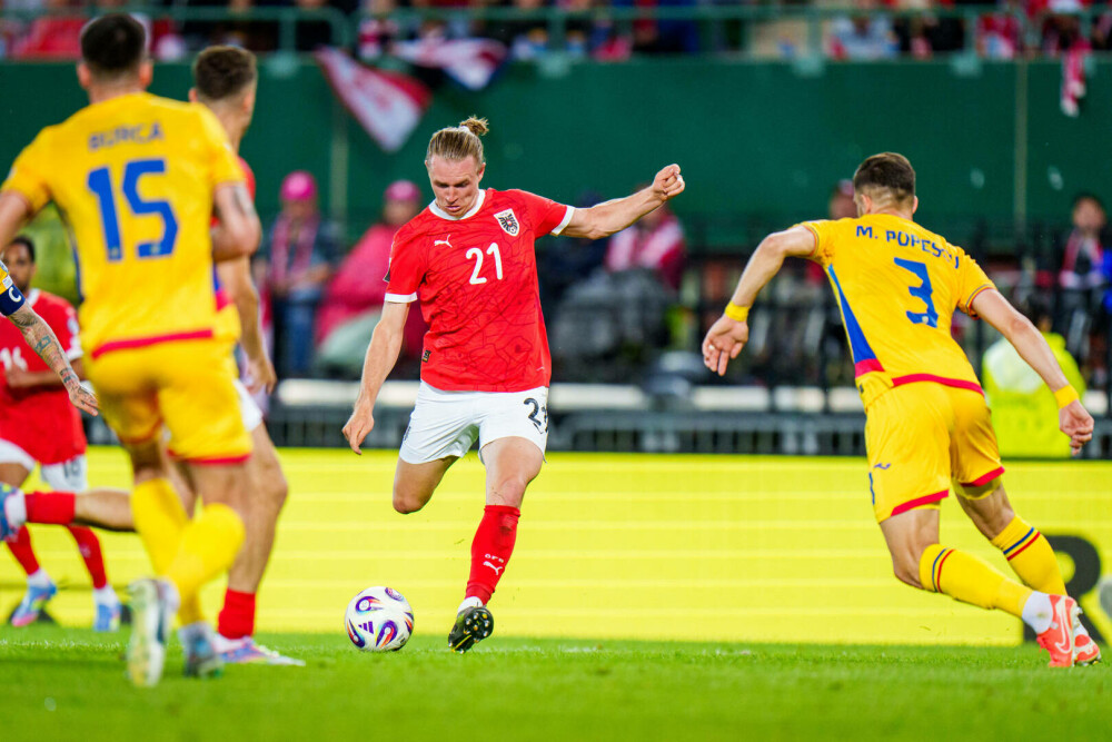 Preliminariile CM 2026: Austria-România 2-1. Meci slab și șanse mici pentru o calificare directă | GALERIE FOTO - Imaginea 17