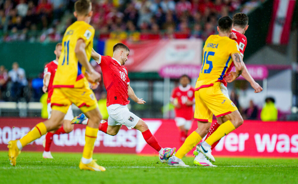 Preliminariile CM 2026: Austria-România 2-1. Meci slab și șanse mici pentru o calificare directă | GALERIE FOTO - Imaginea 18