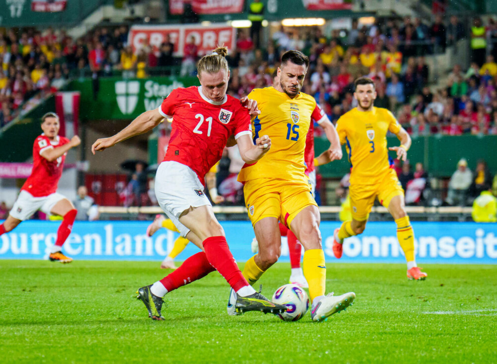 Preliminariile CM 2026: Austria-România 2-1. Meci slab și șanse mici pentru o calificare directă | GALERIE FOTO - Imaginea 19