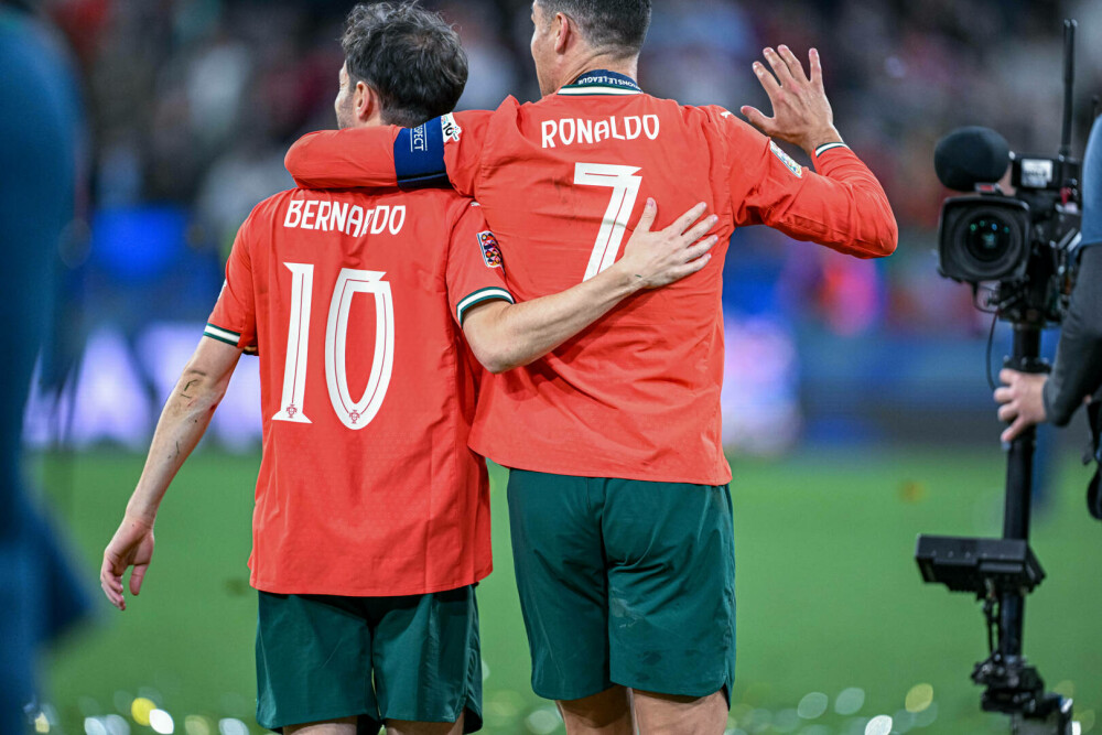 Portugalia a câştigat Liga Naţiunilor învingând Spania la lovituri de departajare. Cristiano Ronaldo a ridicat trofeul. FOTO - Imaginea 14