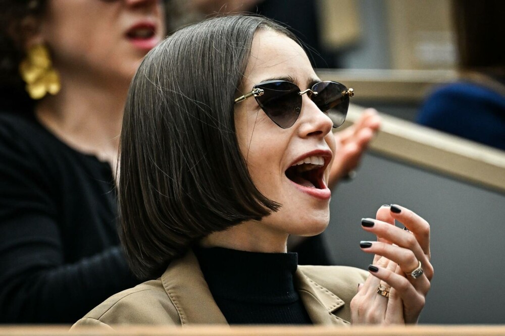 Natalie Portman și Lily Collins, apariție surpriză la finala Roland Garros. Ce ținute au purtat. GALERIE FOTO - Imaginea 6