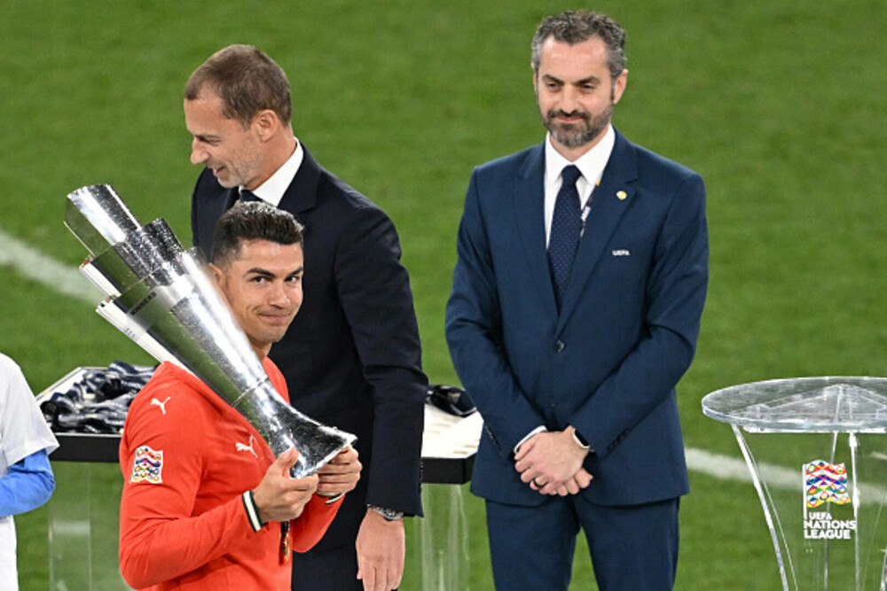 Reacția virală a lui Cristiano Ronaldo după câştigarea Ligii Naţiunilor: „Nimic nu este mai bun