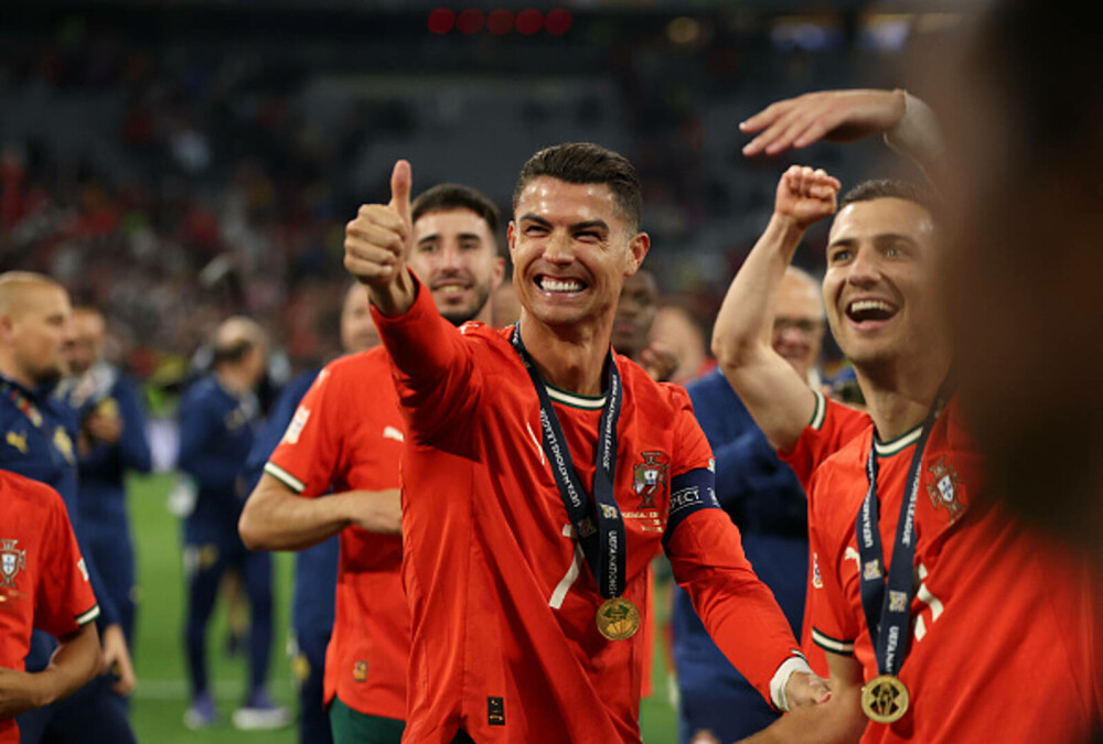 Reacția virală a lui Cristiano Ronaldo după câştigarea Ligii Naţiunilor: „Nimic nu este mai bun