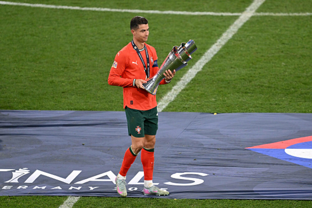 Reacția virală a lui Cristiano Ronaldo după câştigarea Ligii Naţiunilor: „Nimic nu este mai bun
