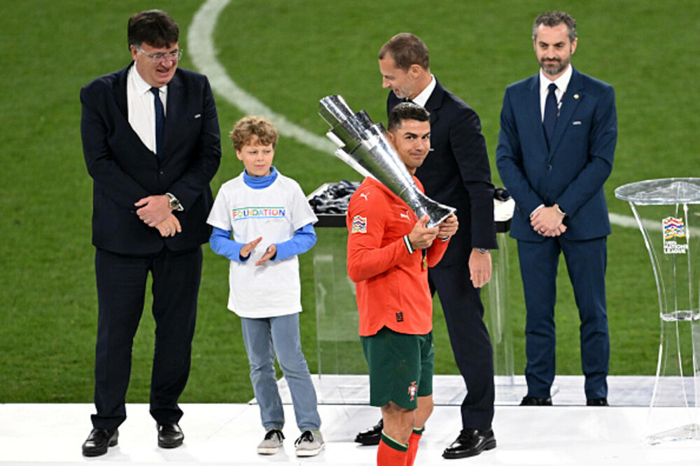 Reacția virală a lui Cristiano Ronaldo după câştigarea Ligii Naţiunilor: „Nimic nu este mai bun