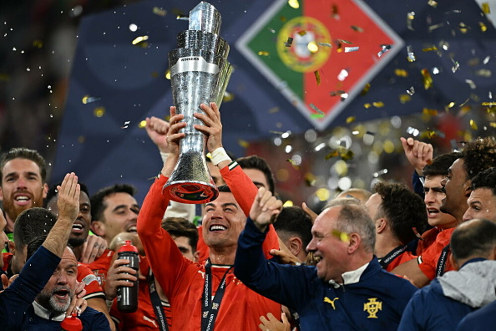 Reacția virală a lui Cristiano Ronaldo după câştigarea Ligii Naţiunilor: „Nimic nu este mai bun