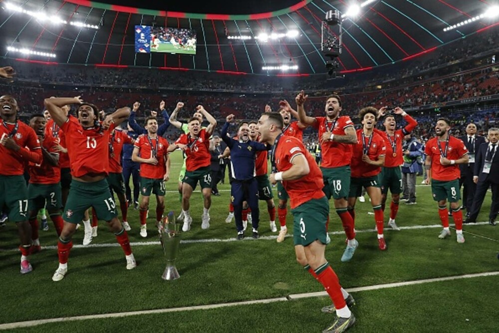 Reacția virală a lui Cristiano Ronaldo după câştigarea Ligii Naţiunilor: „Nimic nu este mai bun