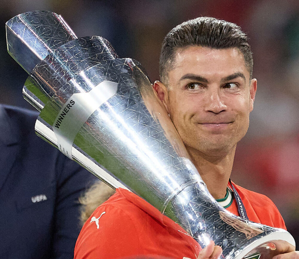 Reacția virală a lui Cristiano Ronaldo după câştigarea Ligii Naţiunilor: „Nimic nu este mai bun