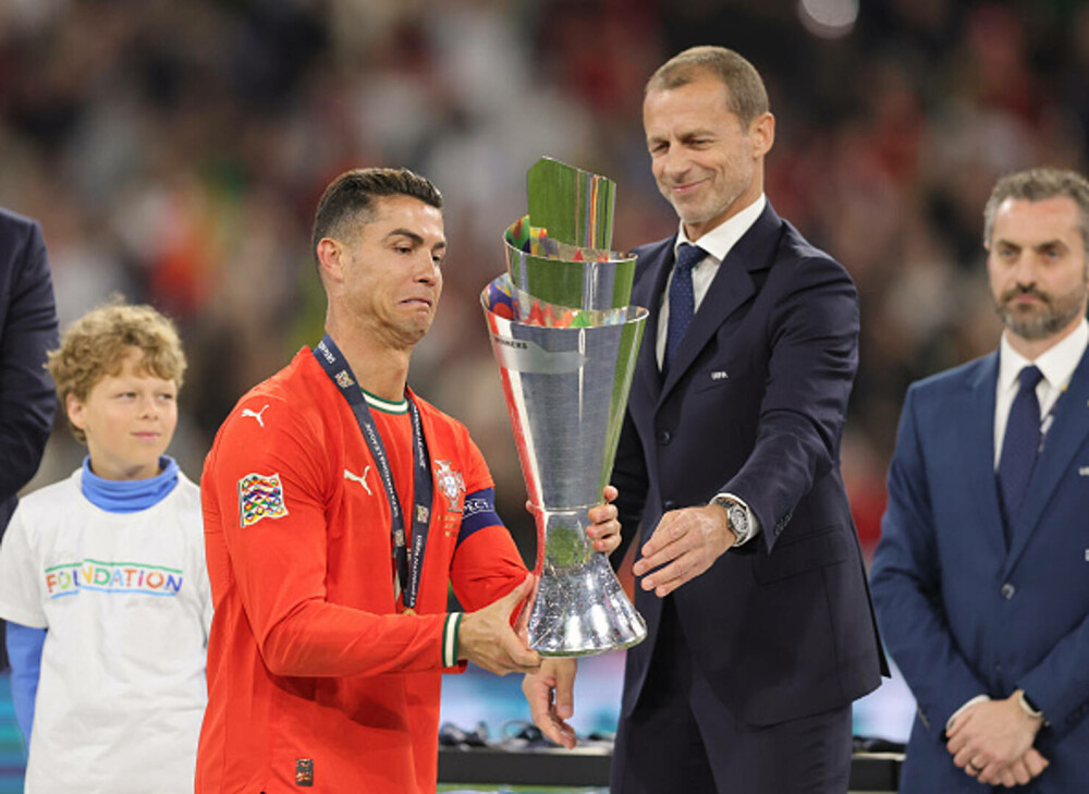 Reacția virală a lui Cristiano Ronaldo după câştigarea Ligii Naţiunilor: „Nimic nu este mai bun