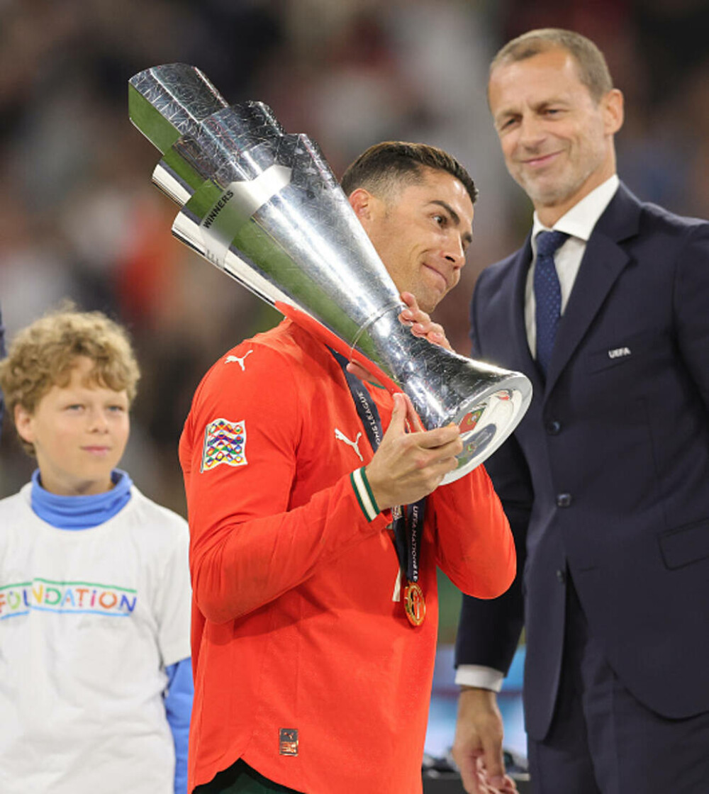 Reacția virală a lui Cristiano Ronaldo după câştigarea Ligii Naţiunilor: „Nimic nu este mai bun
