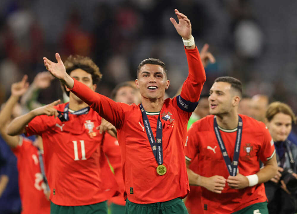 Reacția virală a lui Cristiano Ronaldo după câştigarea Ligii Naţiunilor: „Nimic nu este mai bun