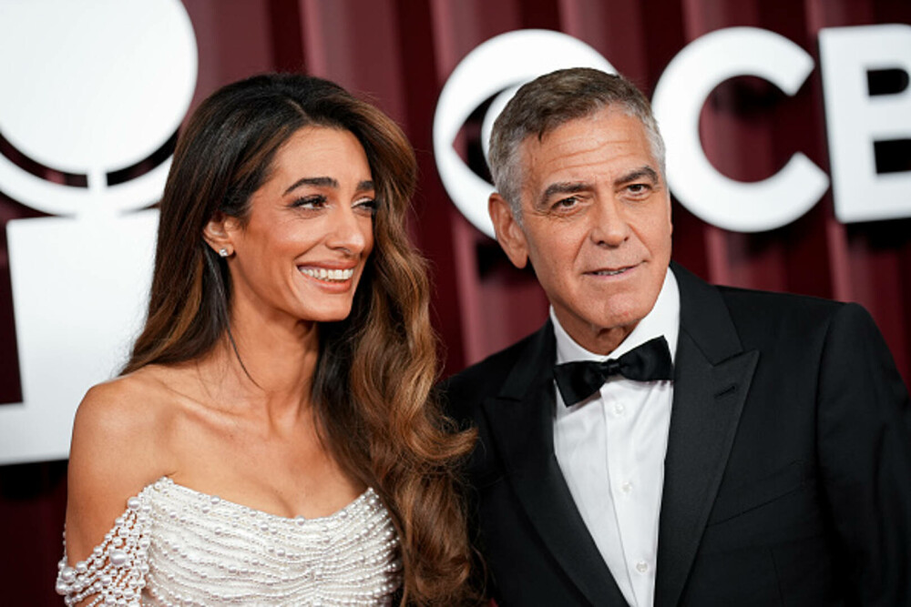 George Clooney și soția sa, apariție plină de eleganță pe covorul roșu. Gestul romantic pe care l-au făcut în fața camerelor - Imaginea 4