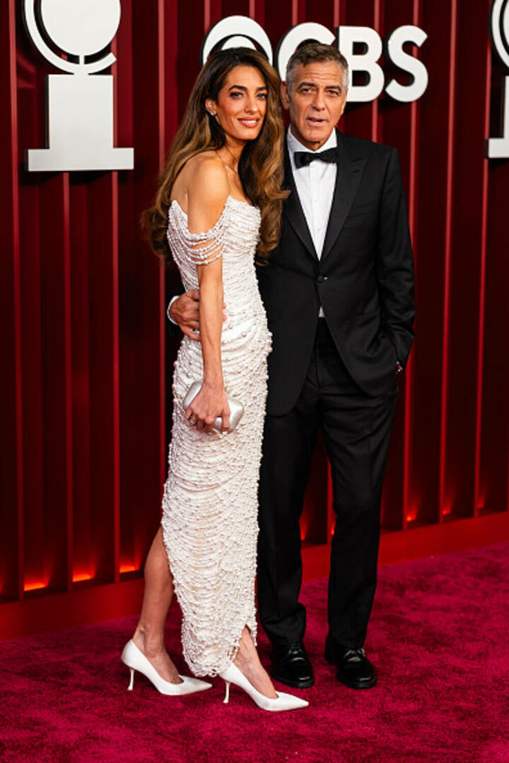 George Clooney și soția sa, apariție plină de eleganță pe covorul roșu. Gestul romantic pe care l-au făcut în fața camerelor - Imaginea 24