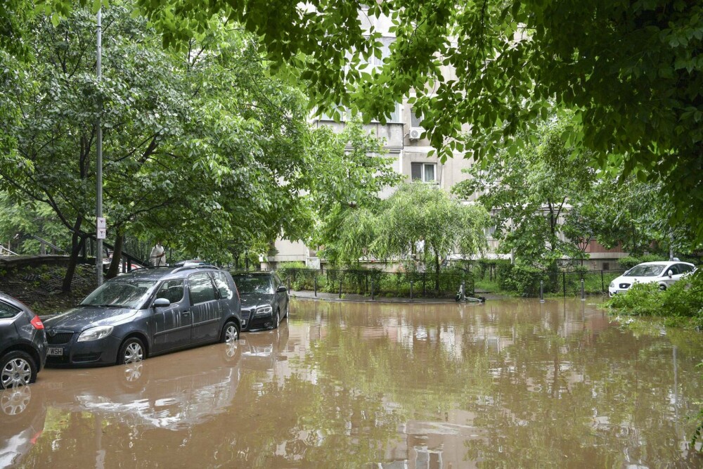 ISUBIF: Aproape 600 de intervenţii în Bucureşti şi Ilfov în urma furtunii de luni. GALERIE FOTO - Imaginea 13