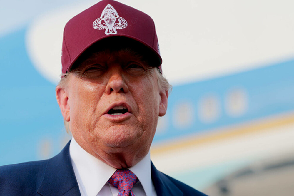 Donald Trump, discurs la Fort Bragg: Protestele din Los Angeles reprezintă un risc pentru securitatea naţională. FOTO & VIDEO - Imaginea 33
