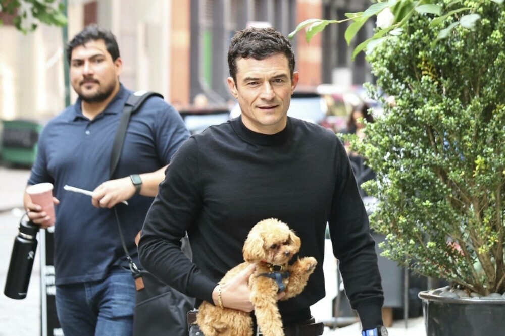 Orlando Bloom a atras din nou toate privirile. Cum a apărut alături de câinele său pe covorul roșu. GALERIE FOTO - Imaginea 6