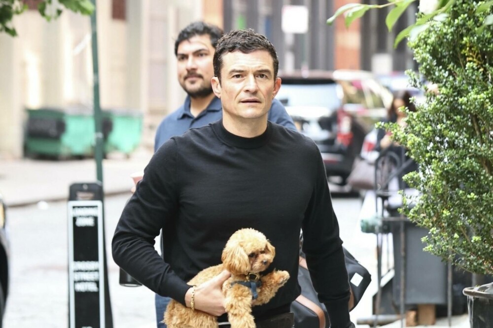 Orlando Bloom a atras din nou toate privirile. Cum a apărut alături de câinele său pe covorul roșu. GALERIE FOTO - Imaginea 7