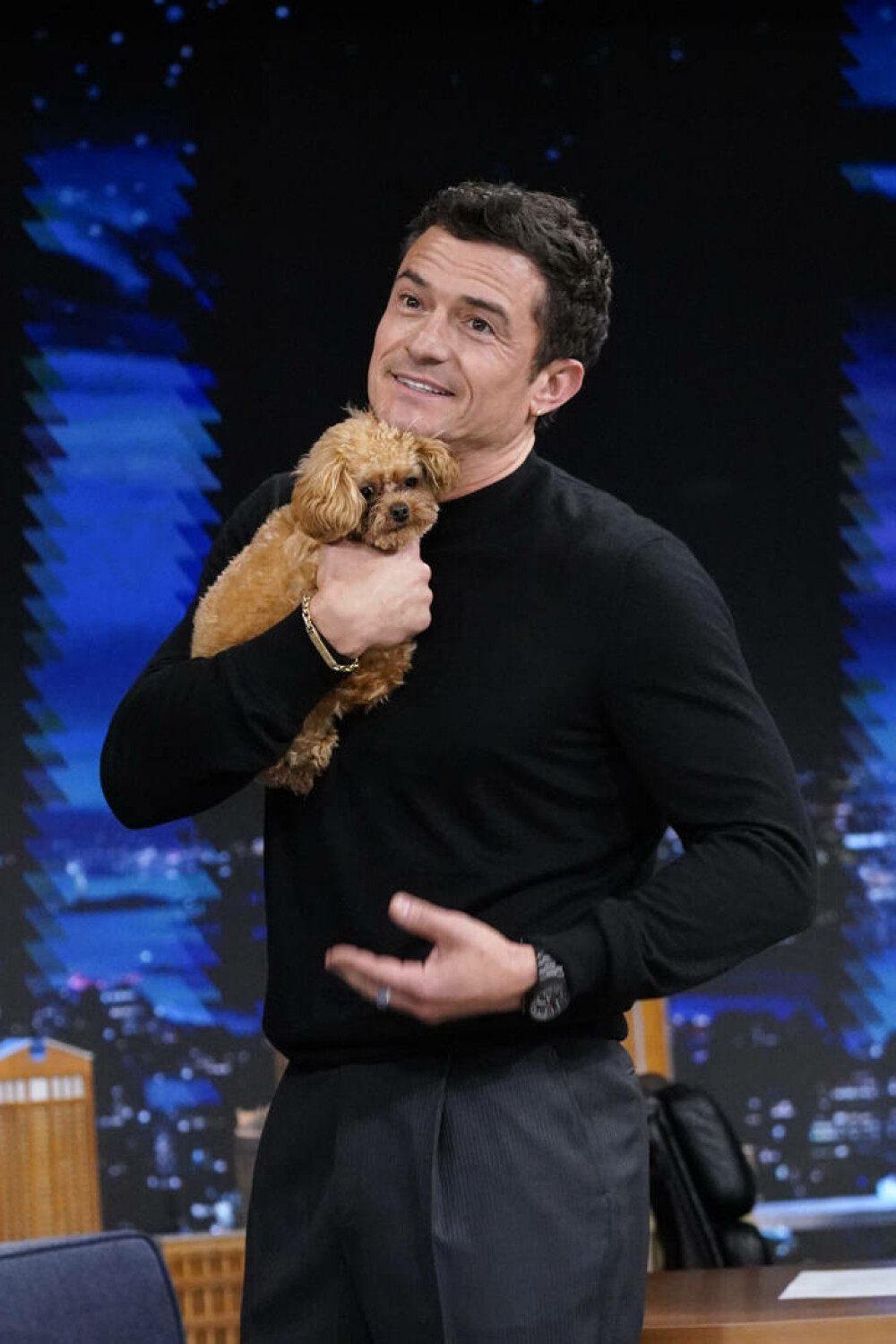 Orlando Bloom a atras din nou toate privirile. Cum a apărut alături de câinele său pe covorul roșu. GALERIE FOTO - Imaginea 15