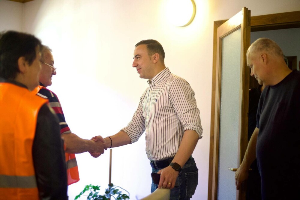 Bogdan Ivan, la Praid: Dacă constructorul nu respectă graficul de lucrări pentru 48 de ore, am cerut rezilizarea contractului - Imaginea 1