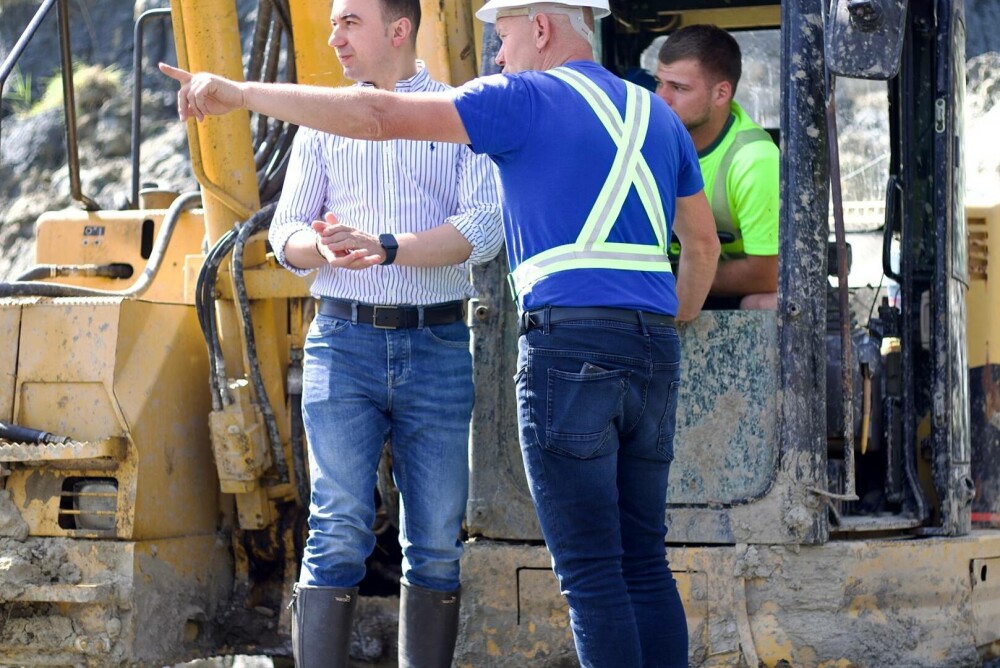 Bogdan Ivan, la Praid: Dacă constructorul nu respectă graficul de lucrări pentru 48 de ore, am cerut rezilizarea contractului - Imaginea 5