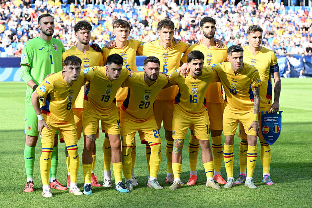 România - Slovacia 1-2. ”Tricolorii mici” au pierdut și ultimul meci jucat la EURO U21 - Imaginea 1