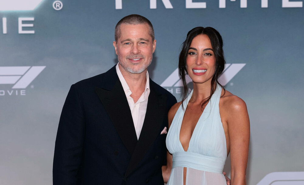 Brad Pitt și Ines de Ramon, apariție rară pe covorul roșu. Cum au fost surprinși la premiera filmului F1. FOTO - Imaginea 39