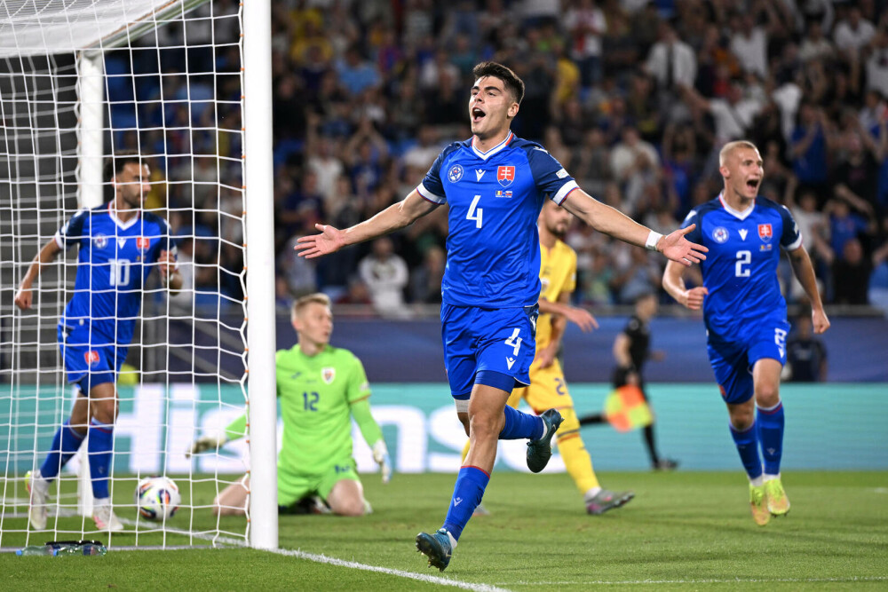 România - Slovacia 1-2. ”Tricolorii mici” au pierdut și ultimul meci jucat la EURO U21 - Imaginea 12