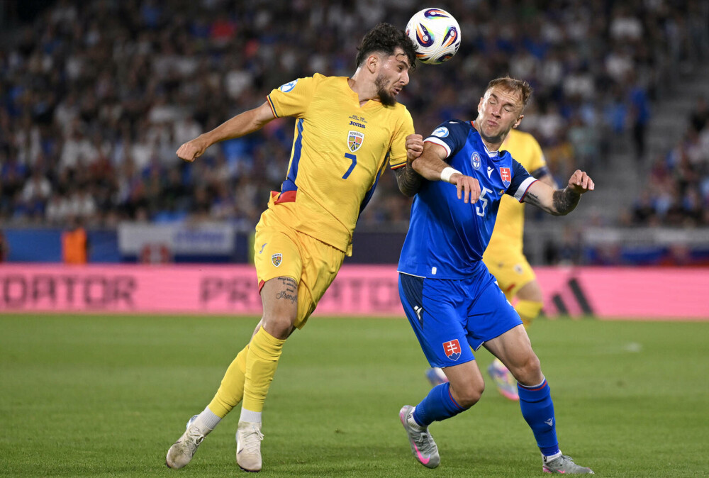 România - Slovacia 1-2. ”Tricolorii mici” au pierdut și ultimul meci jucat la EURO U21 - Imaginea 16