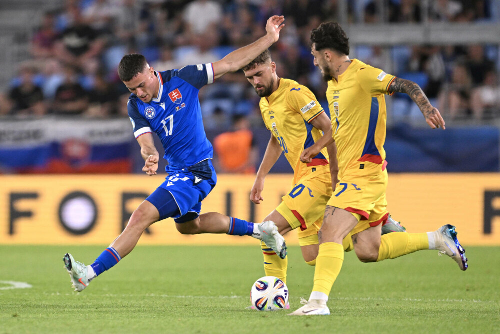 România - Slovacia 1-2. ”Tricolorii mici” au pierdut și ultimul meci jucat la EURO U21 - Imaginea 17