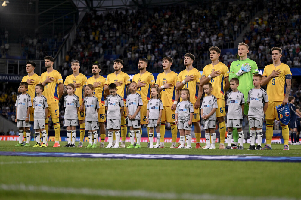 România - Slovacia 1-2. ”Tricolorii mici” au pierdut și ultimul meci jucat la EURO U21 - Imaginea 24
