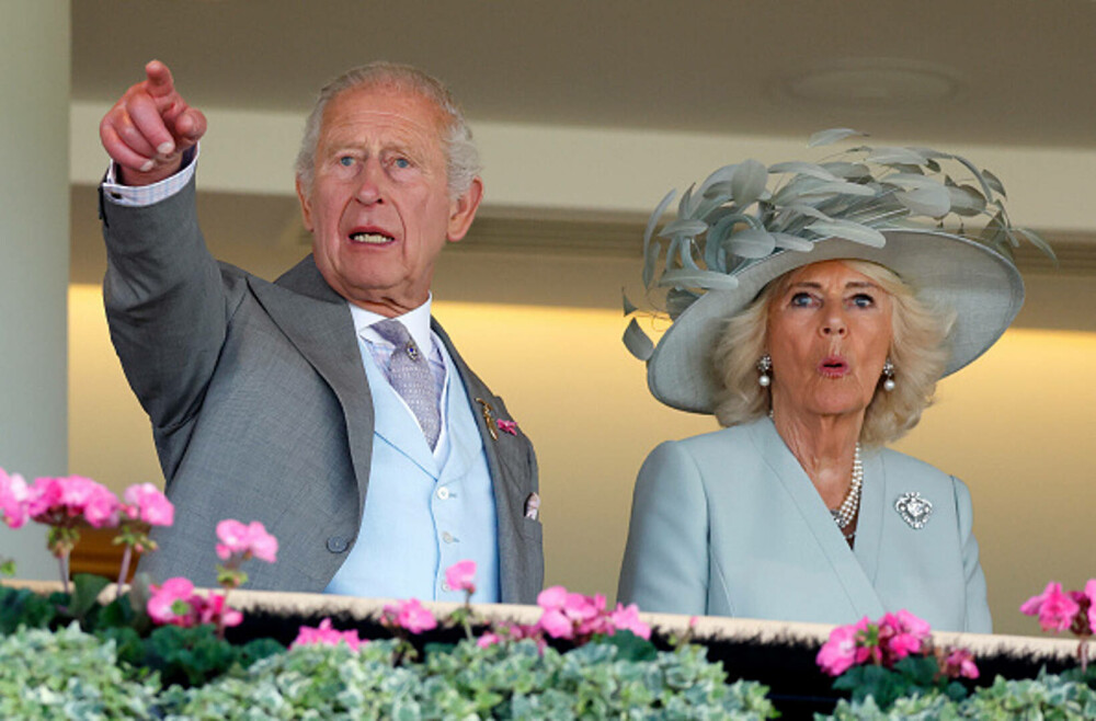 Regina Camilla, ținute pline de eleganță la Royal Ascot 2025. Moment de agitație în prima zi a evenimentului. GALERIE FOTO - Imaginea 1