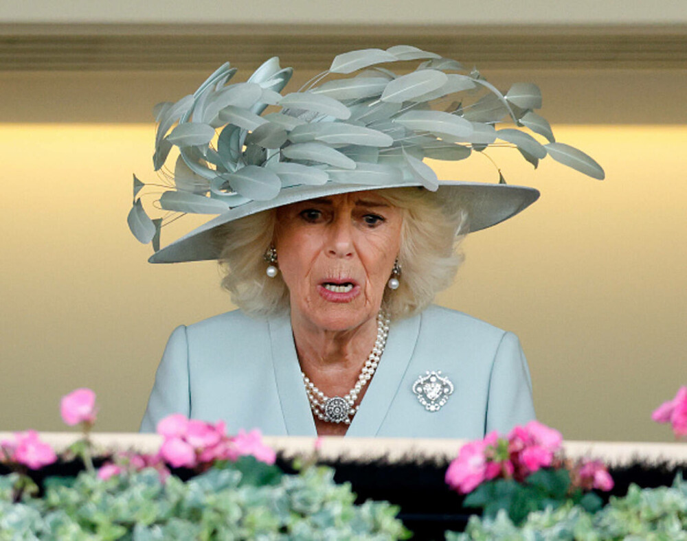 Regina Camilla, ținute pline de eleganță la Royal Ascot 2025. Moment de agitație în prima zi a evenimentului. GALERIE FOTO - Imaginea 2