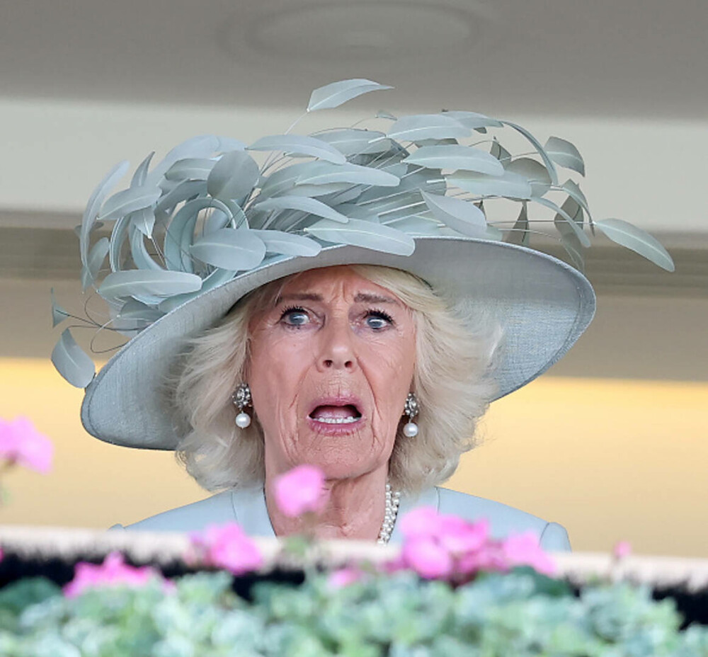 Regina Camilla, ținute pline de eleganță la Royal Ascot 2025. Moment de agitație în prima zi a evenimentului. GALERIE FOTO - Imaginea 4