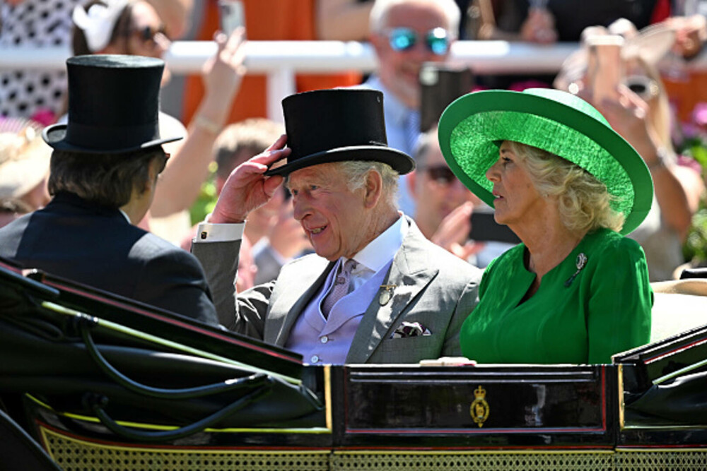 Regina Camilla, ținute pline de eleganță la Royal Ascot 2025. Moment de agitație în prima zi a evenimentului. GALERIE FOTO - Imaginea 7