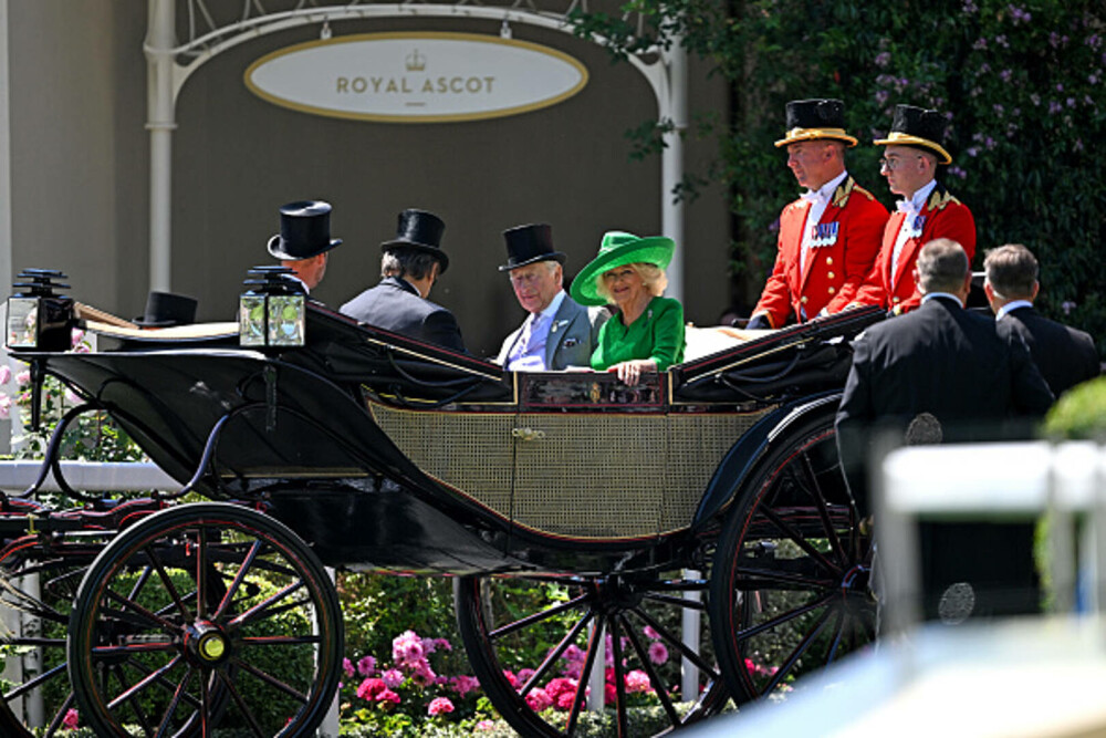 Regina Camilla, ținute pline de eleganță la Royal Ascot 2025. Moment de agitație în prima zi a evenimentului. GALERIE FOTO - Imaginea 8