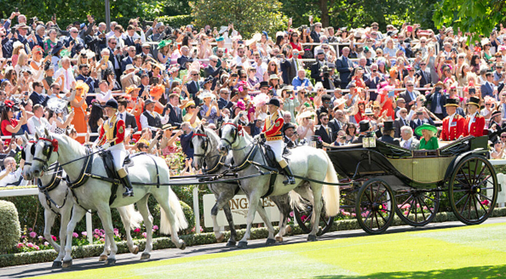 Regina Camilla, ținute pline de eleganță la Royal Ascot 2025. Moment de agitație în prima zi a evenimentului. GALERIE FOTO - Imaginea 24