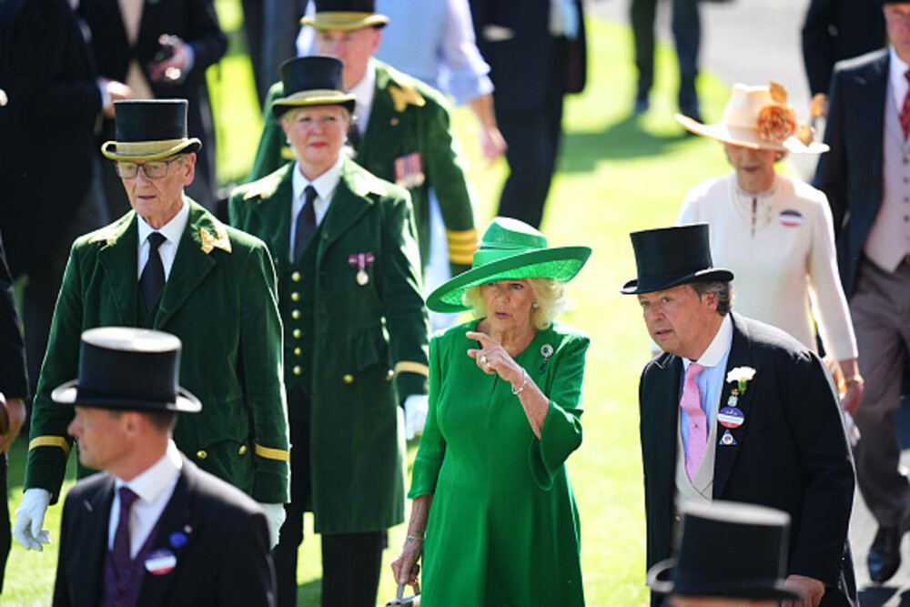 Regina Camilla, ținute pline de eleganță la Royal Ascot 2025. Moment de agitație în prima zi a evenimentului. GALERIE FOTO - Imaginea 29