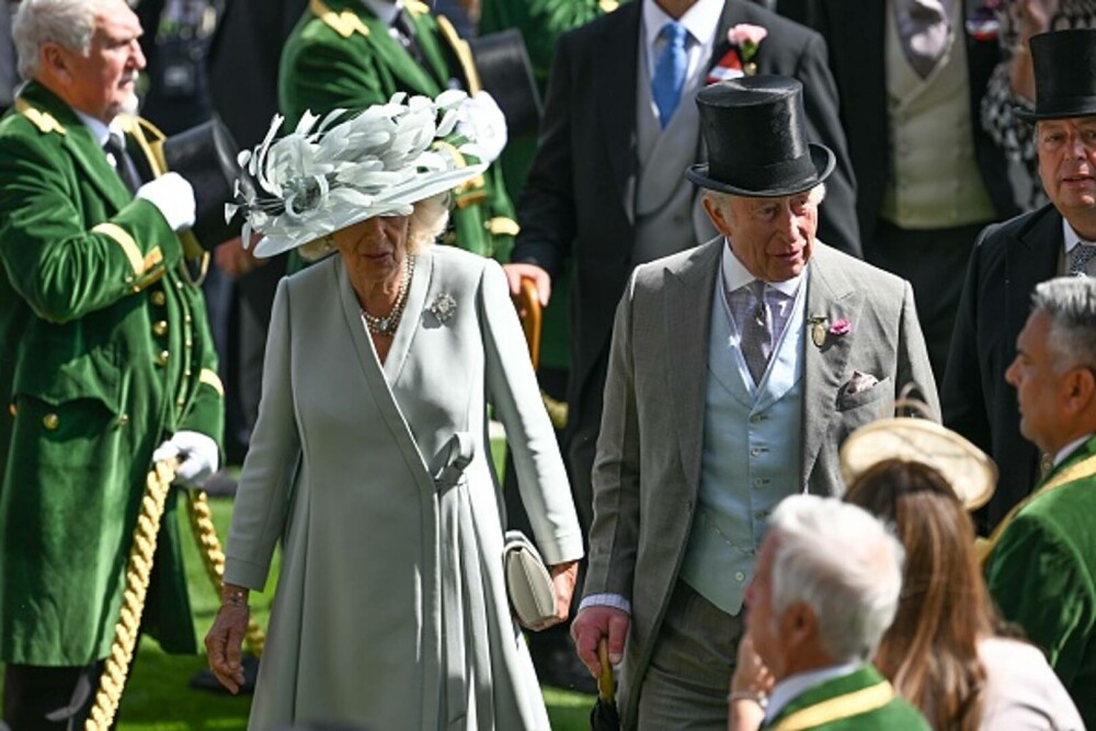 Regina Camilla, ținute pline de eleganță la Royal Ascot 2025. Moment de agitație în prima zi a evenimentului. GALERIE FOTO - Imaginea 40