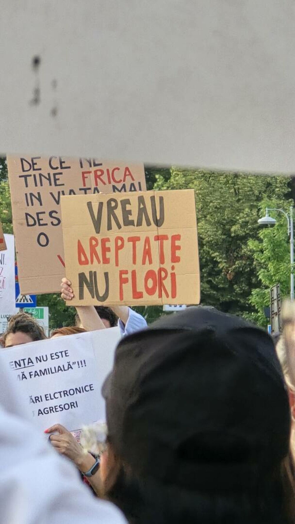 Manifestație faţă de cazurile de violenţă împotriva femeilor, în Piaţa Victoriei. Nicușor Dan promite măsuri concrete. FOTO - Imaginea 3