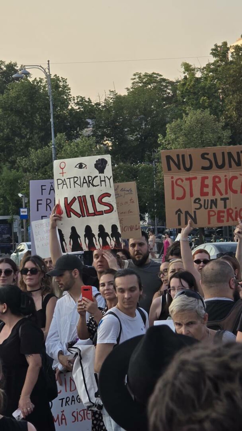 Manifestație faţă de cazurile de violenţă împotriva femeilor, în Piaţa Victoriei. Nicușor Dan promite măsuri concrete. FOTO - Imaginea 11