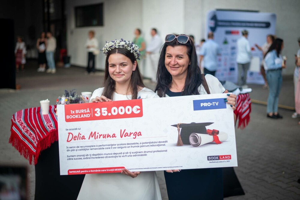 PRO TV sprijină excelența din sate izolate prin burse de 140.000 de euro oferite la Gala BookLand - Imaginea 29