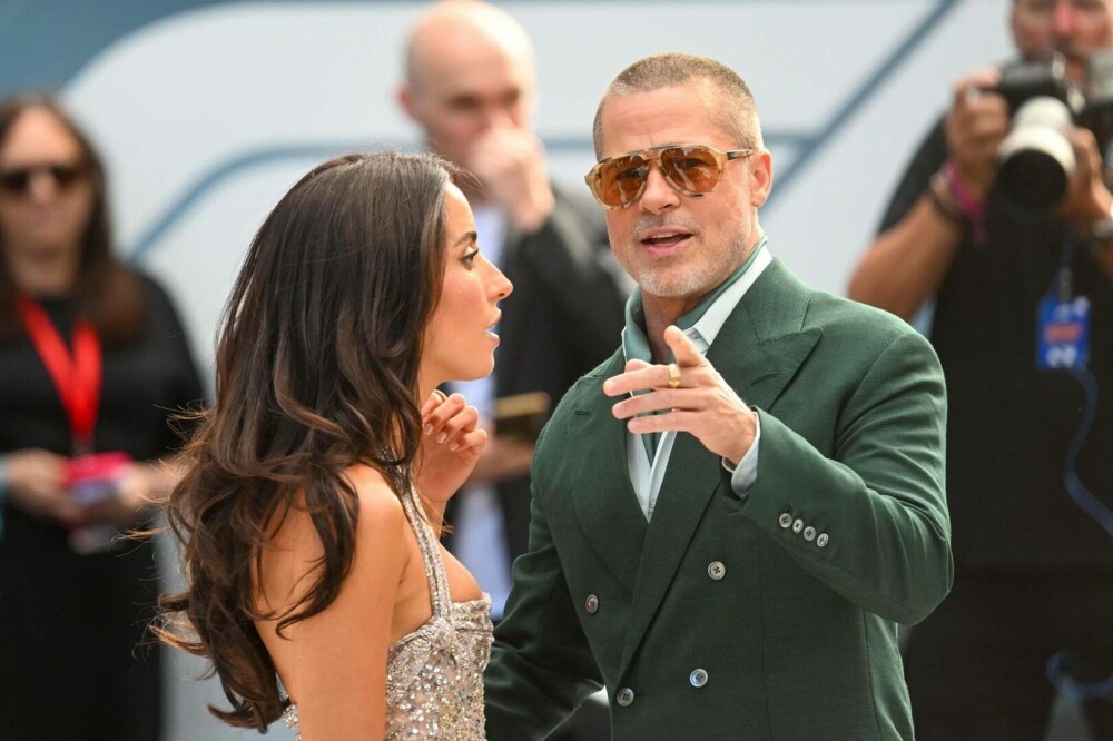 Brad Pitt și Ines de Ramon, apariție elegantă la Londra. Cu ce ținută a impresionat partenera lui. GALERIE FOTO - Imaginea 3