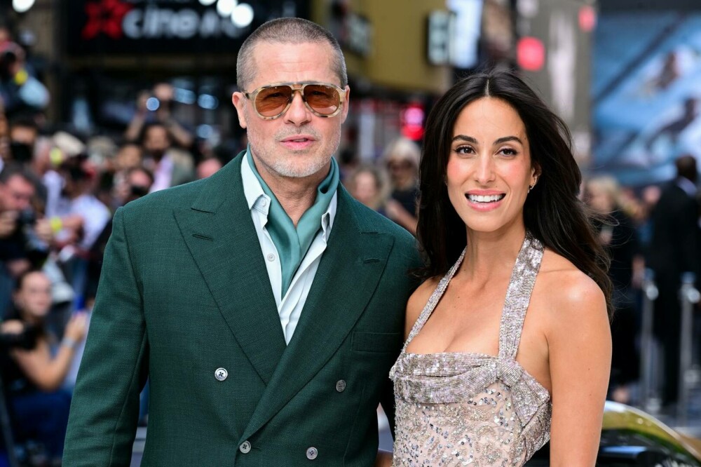 Brad Pitt și Ines de Ramon, apariție elegantă la Londra. Cu ce ținută a impresionat partenera lui. GALERIE FOTO - Imaginea 5