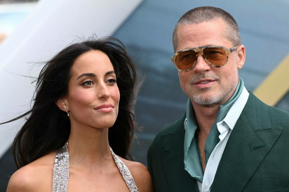 Brad Pitt și Ines de Ramon, apariție elegantă la Londra. Cu ce ținută a impresionat partenera lui. GALERIE FOTO - Imaginea 11